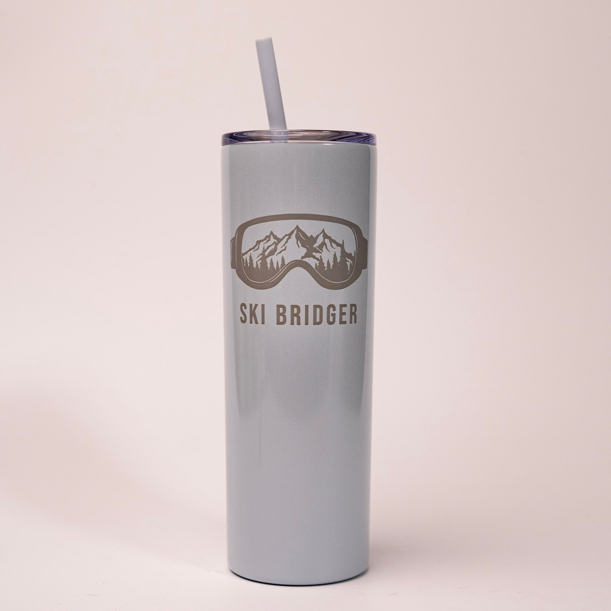 Ski Goggles Skinny Tumbler by Montana Gift Corral