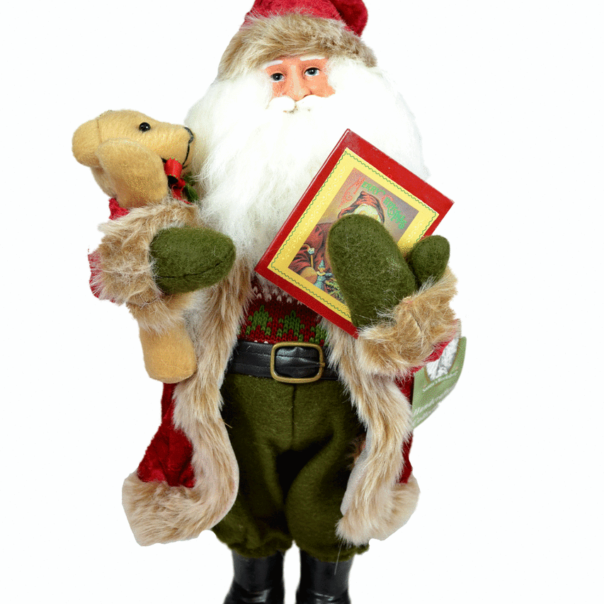 Santa's Workshop Story Time Santa Figurine