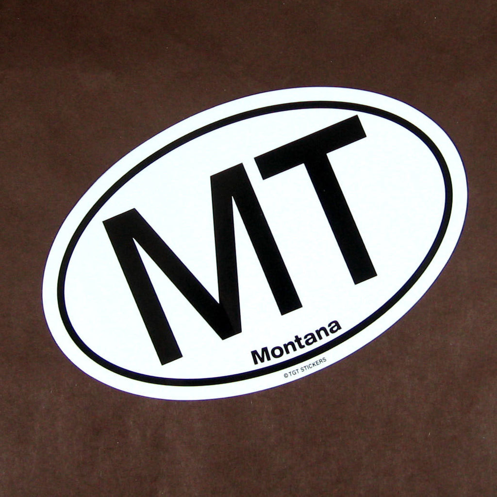 Montana Europlate Sticker