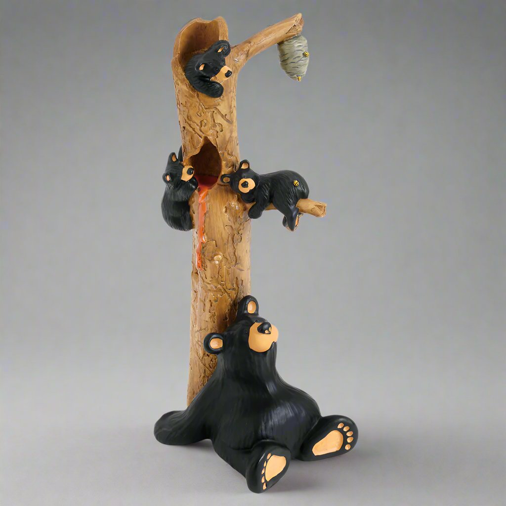 Honey Tree Bearfoots Figurine by Jeff Fleming