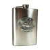 Snowmobile Montana Flask by Heritage Metalworks