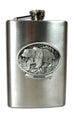 Grizzly Montana Flask by Heritage Metalworks