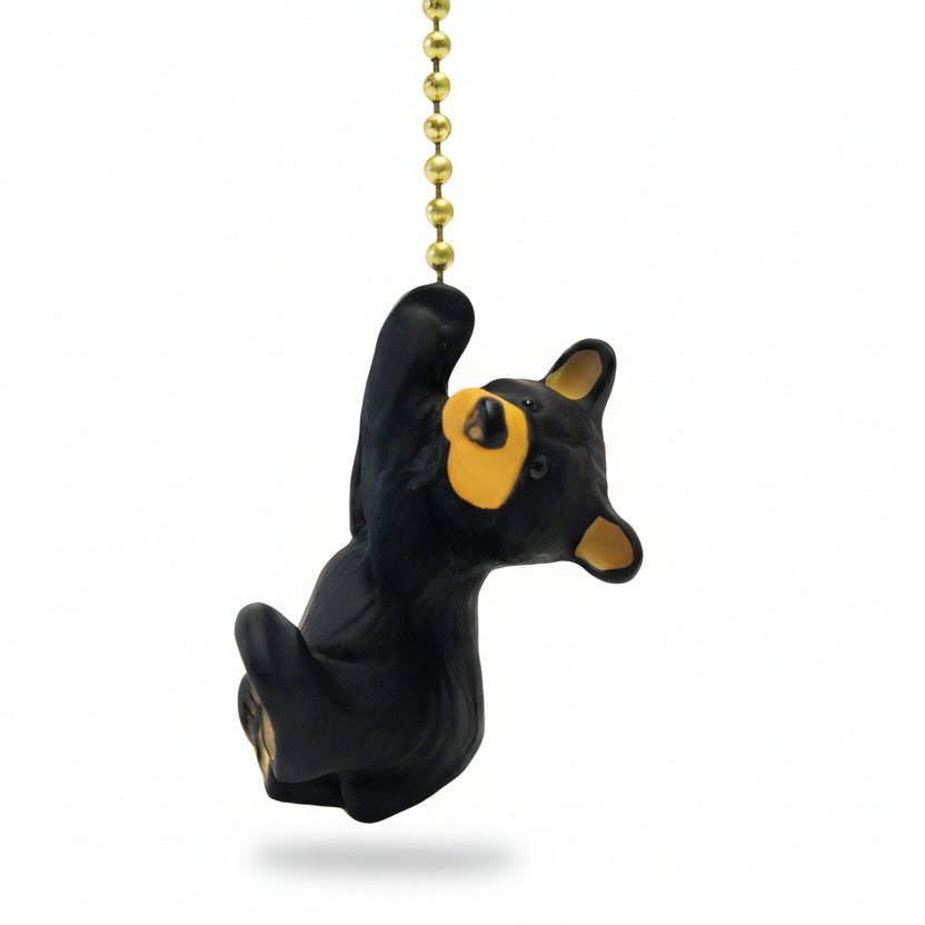 Climbing Bear Fan Pull