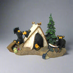 Bearfoots "Camp Runamuck" Bear Camp Figurine- 10th Anniversary by Big Sky Carvers