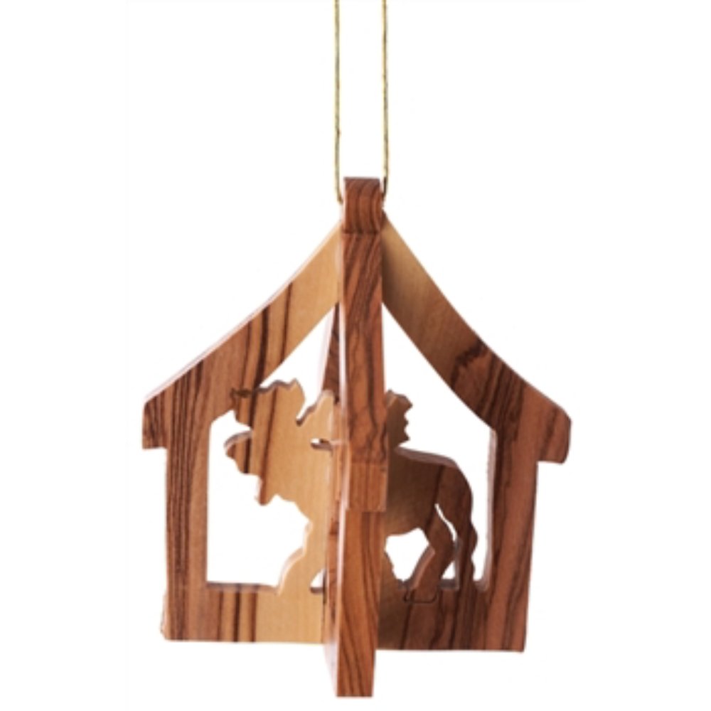 3D Moose Ornament by EarthWood