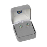 Montana Sapphire Sterling Silver Earrings by Studio Montana - 4.2-4.3 MM