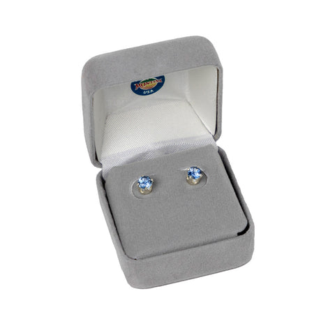 Montana Sapphire Sterling Silver Earrings