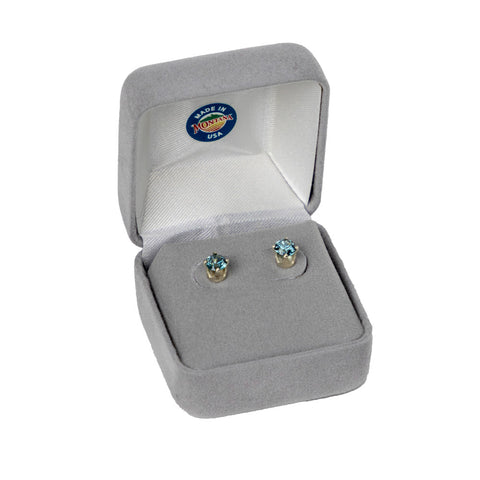 Montana Sapphire Sterling Silver Earrings by Studio Montana