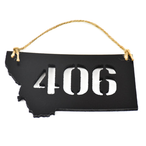 406 Montana Ornament by MT Wild Life