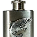 Trout Mini Flask Keychain by Heritage Metalworks