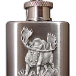 Moose Mini Flask Keychain by Heritage Metalworks
