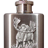 Moose Mini Flask Keychain by Heritage Metalworks