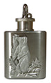 Black Bear Mini Flask Keychain by Heritage Metalworks