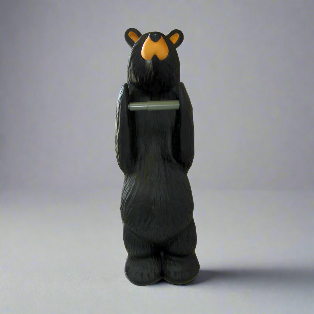 Bearfoots “John” Toilet Paper Holder by Big Sky Carvers