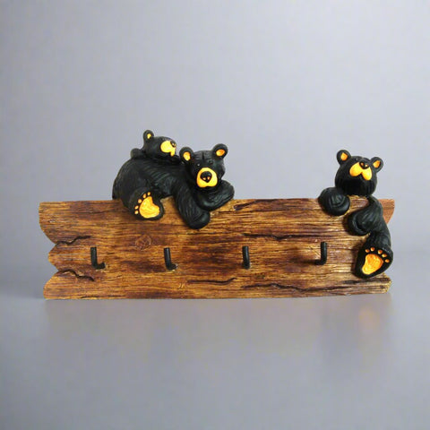 Bearfoots Key Holder by Jeff Fleming