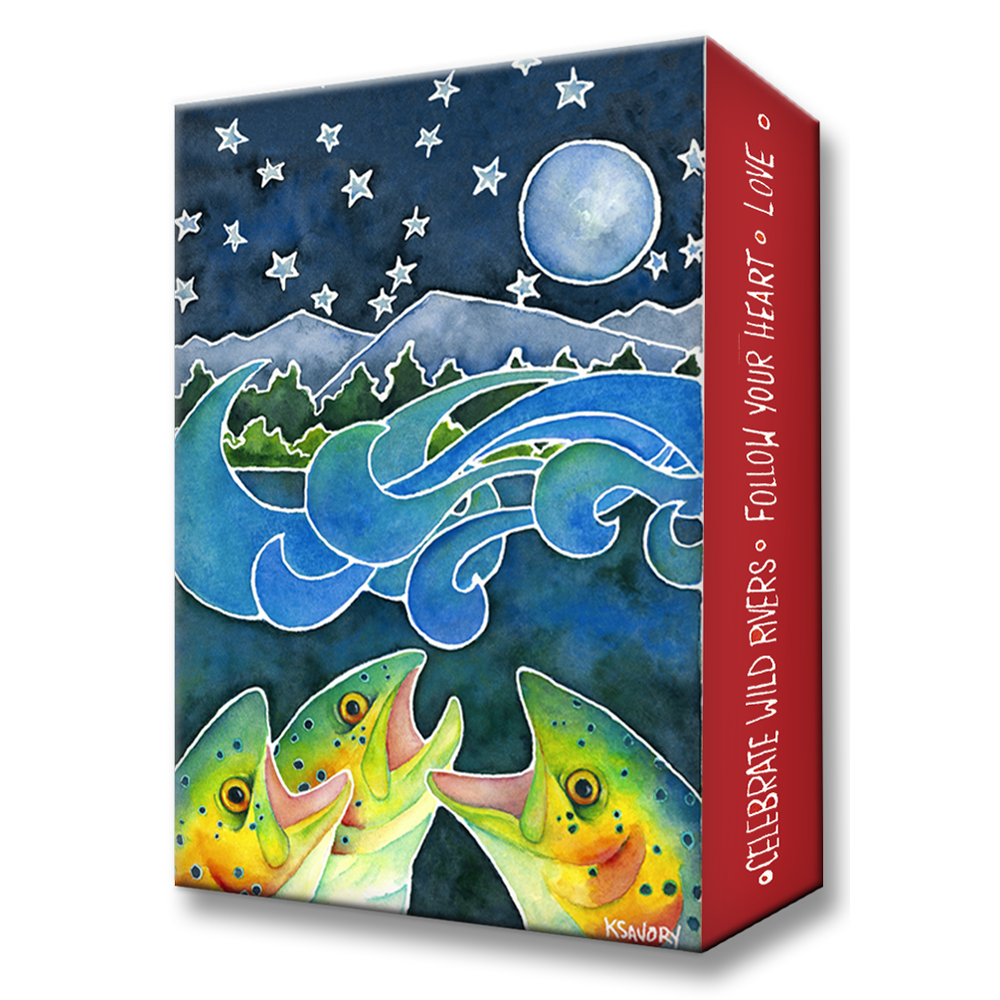 Karen Savory Moonrise Soiree Metal Box Art by Meissenburg Designs