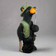 Bearfoots Tangled Fisherman Bear Ornament by Big Sky Carvers