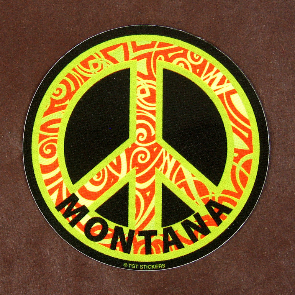 Peace Montana Sticker