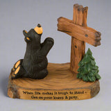 Bearfoots "Pray Bear" by Big Sky Carvers