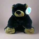 9" Black Bear Hand Puppet by Wishpets
