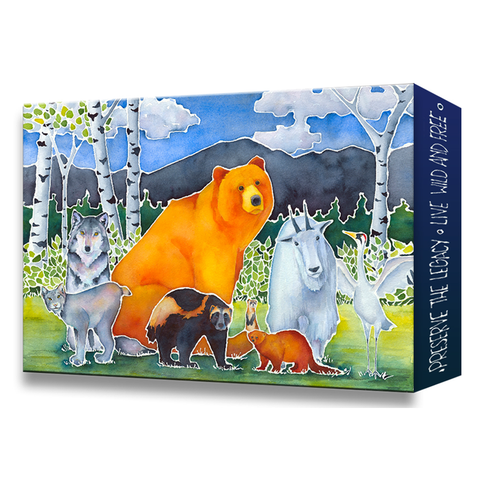 Karen Savory On the Verge Metal Box Art by Meissenburg Designs