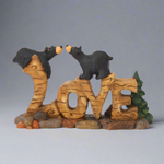 Bearfoots Love Bears Figurine by Big Sky Carvers 