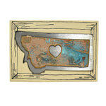 Rustic Patina Montana Magnet by H&K Studios at Montana Gift Corral