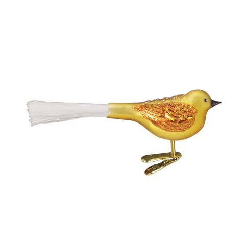 Fat Glitter Bird Ornament by Old World Christmas