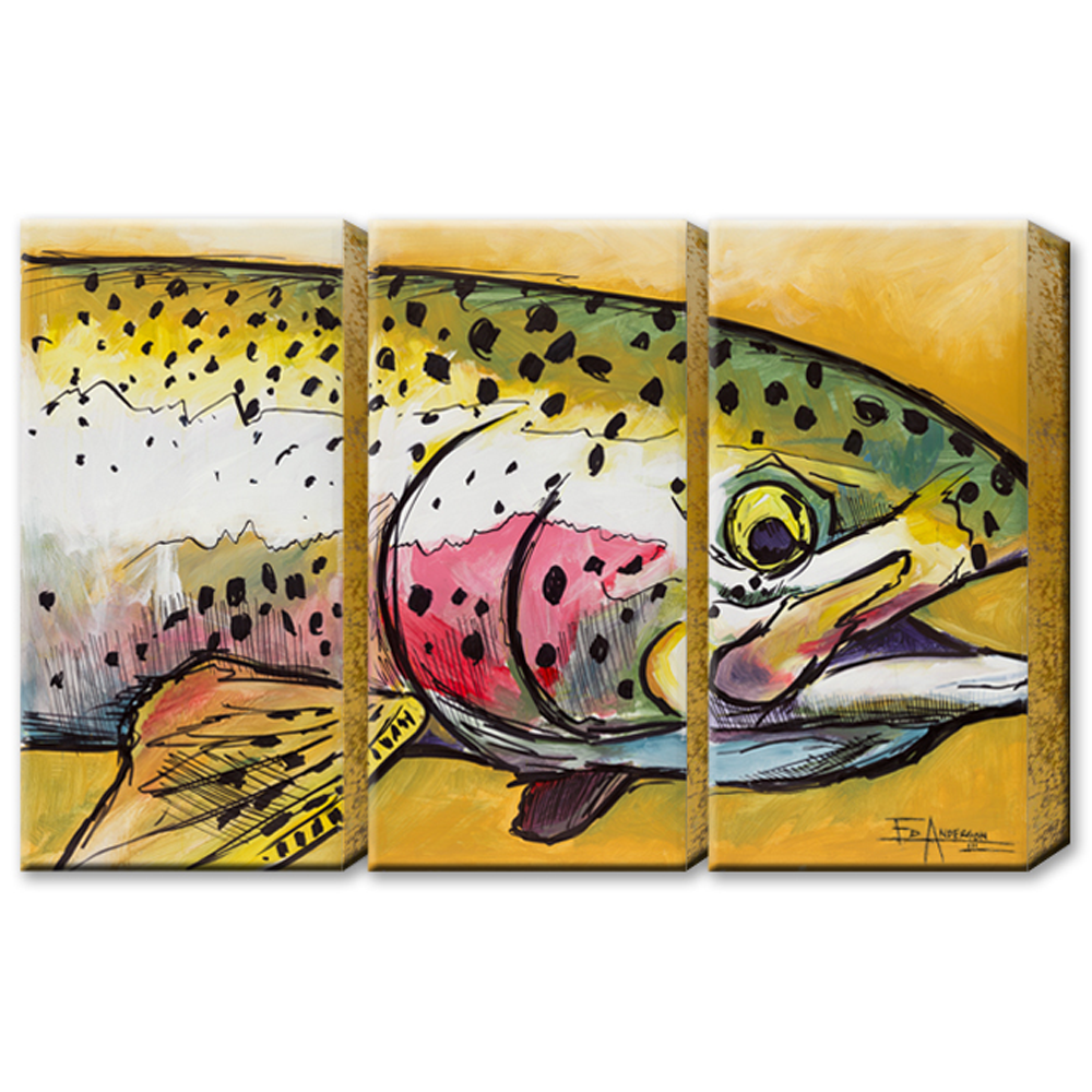 Ed Anderson 3 Aluminum Panel Little Rainbow by Meissenburg Designs