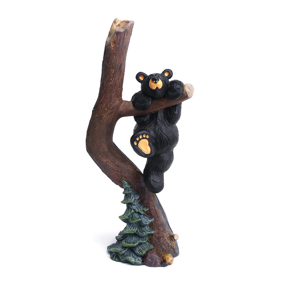 Bearfoots Hang in There 2 Figurine by Big Sky Carvers 