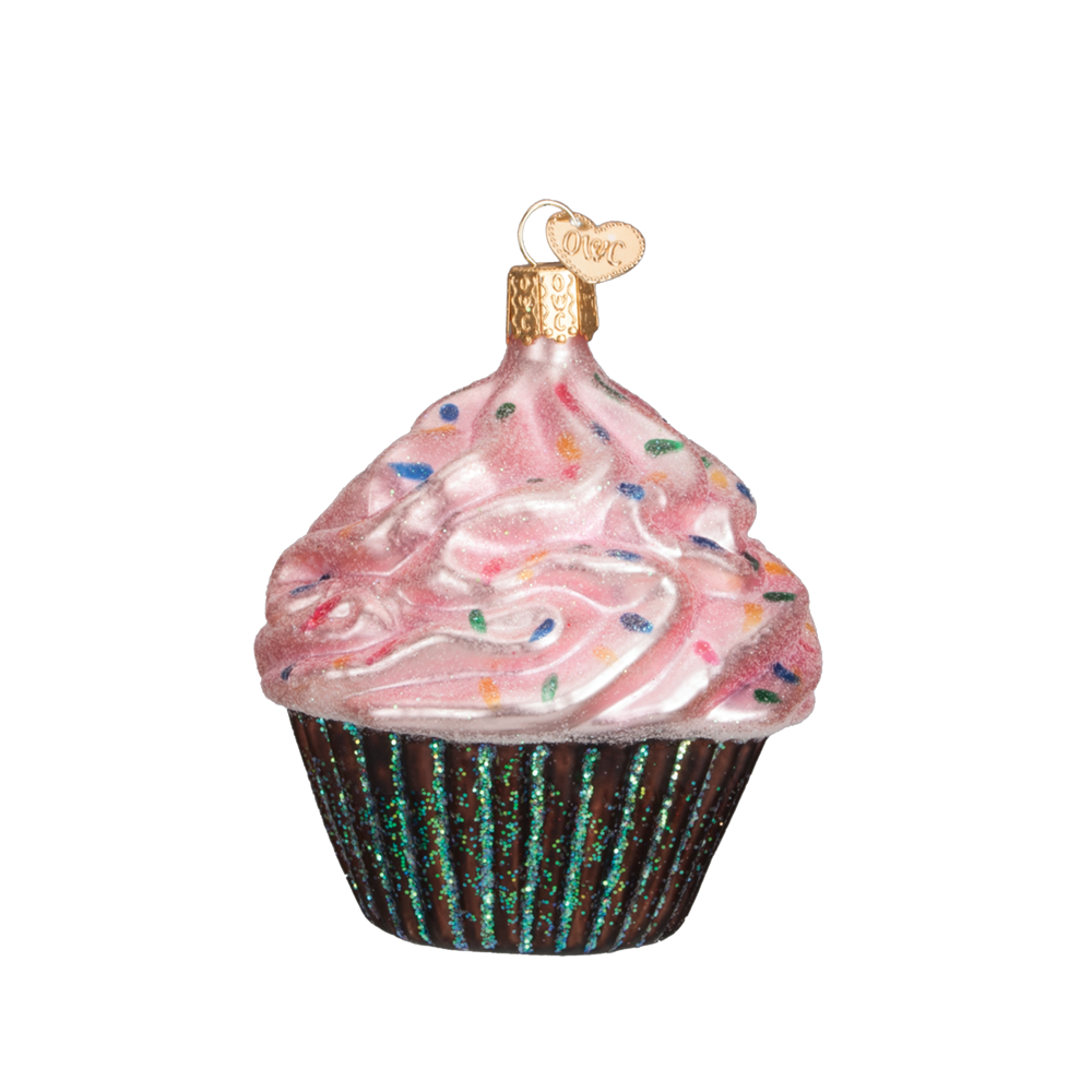 Chocolate Cupcake Ornament by Old World Christmas