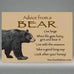 Advice From a Bear Magnet by Your True Nature