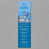 Advice from a River Bookmark by Your True Nature