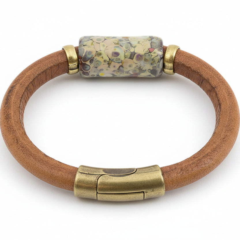 Alpine Copper Mine Bracelet by Montana Leather Designs – Montana
