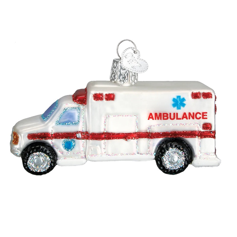 Ambulance Ornament by Old World Christmas