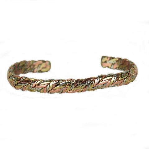 American Quilt Mixed Metal Bracelet by Sergio Lub Jewelry