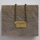 Antique Brass Simple Montana Necklace