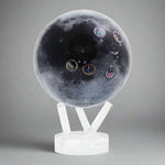 Celebrate the 50th Anniversary of the Apollo moon landing missions with the Apollo Moon MOVA Globe! This celebrates the Apollo 11's blastoff on July 16 through the mission’s conclusion when the astronauts safely splashed down back on Earth on July 24, along with celebrating the major feats accomplished by the other Apollo missions.