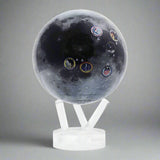 Celebrate the 50th Anniversary of the Apollo moon landing missions with the Apollo Moon MOVA Globe! This celebrates the Apollo 11's blastoff on July 16 through the mission’s conclusion when the astronauts safely splashed down back on Earth on July 24, along with celebrating the major feats accomplished by the other Apollo missions.