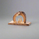 Arched Grotto with Holy Family Under Star by EarthWood