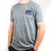 Graphite Blueprint Mountain Grizzly Montana T-Shirt - side