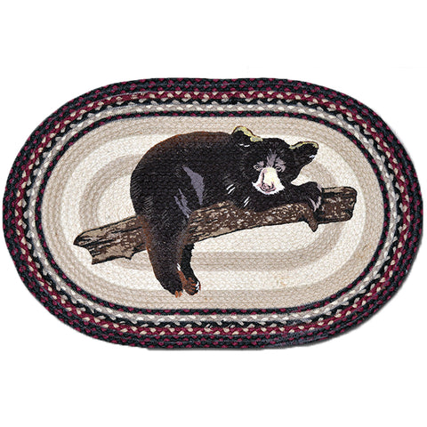 Oval Patch Rug by Capitol Earth Rugs (Baby Bear)