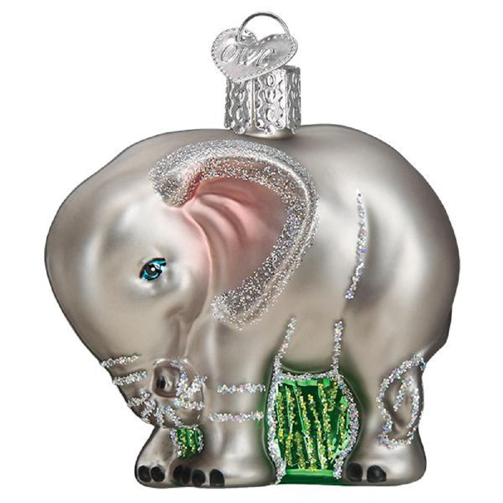 Never forget a great Christmas gift again by giving The Baby Elephant Ornament by Old World Christmas! 