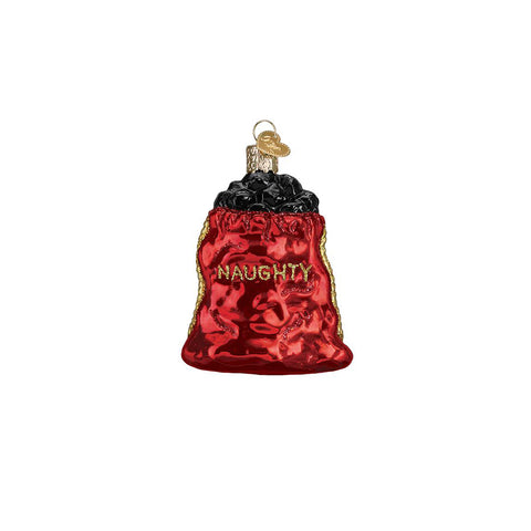 Every family has a little troublemaker and Santa being so vigilant during the Christmas season doesn't always make it easier! The Bag of Coal Ornament by Old World Christmas is a great gift and reminder for any mischief-maker to be on their best behavior! 