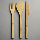 Bamboo Flatware Set of 3 by Totally Bamboo