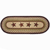 Barn Stars Patch Runner Rug by Capitol Earth Rugs