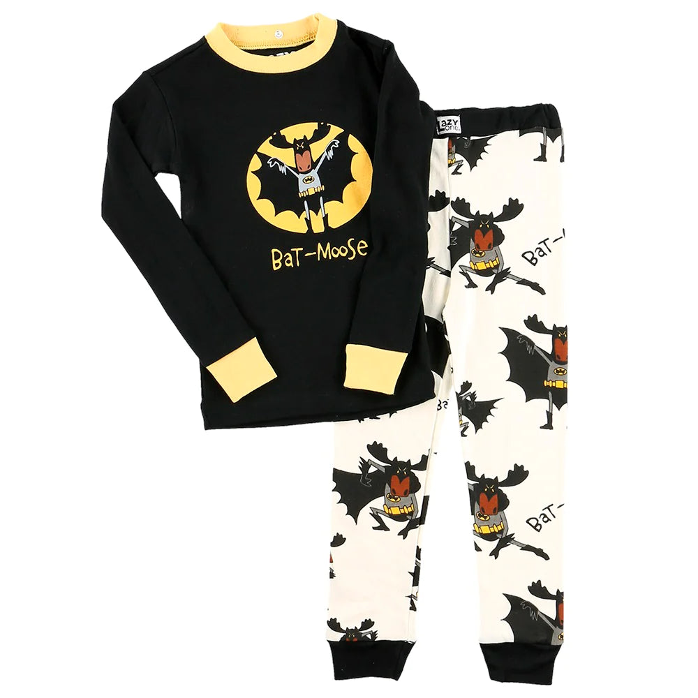 Bat Moose Kids PJ Set