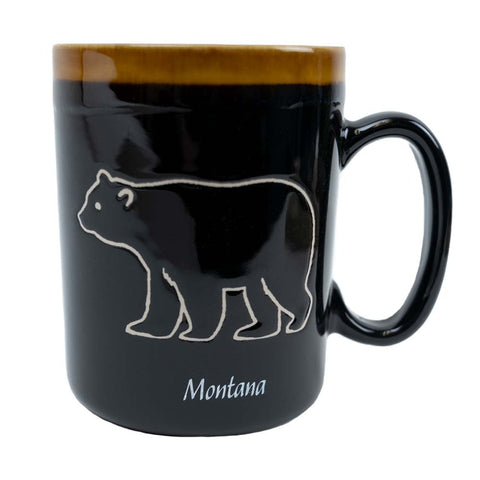 Now you can start sipping in style with the Hand Glazed Mug by Cape Shore! This mug comes in two styles, both featuring a common Montana animal. 