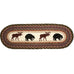 Bear Moose Runner Rug by Capitol Earth Rugs