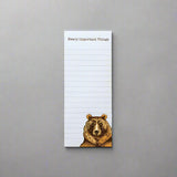 The Bear Notepad by Noteworthy Paper & Press is a great place to write down your beary important things! 
